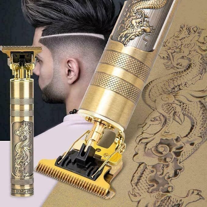 Premium Metal T9 Dragon Hair & Beard Trimmer